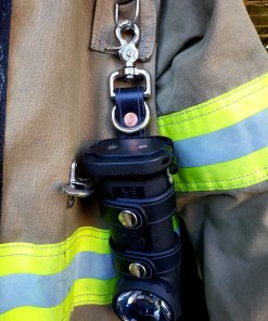 Inverted Flashlight Holder Black