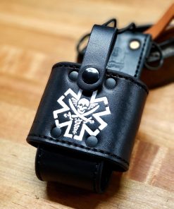 Stamped Radio Holster